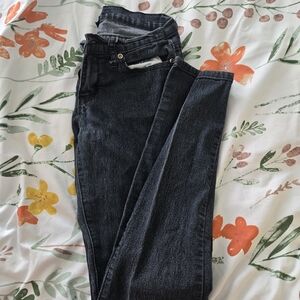 Forever 21 Dark Blue Skinny Jeans
